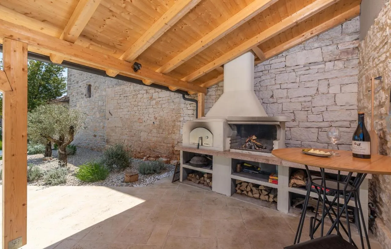 Villa Ajda With Heated Privat Pool, Jacuzzi, Sauna, 4 Bedroom, 4 Bathroom Svetvincenat